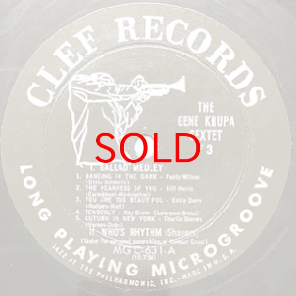 画像2: GENE KRUPA SEXTET -  ALBUM #3 (2)