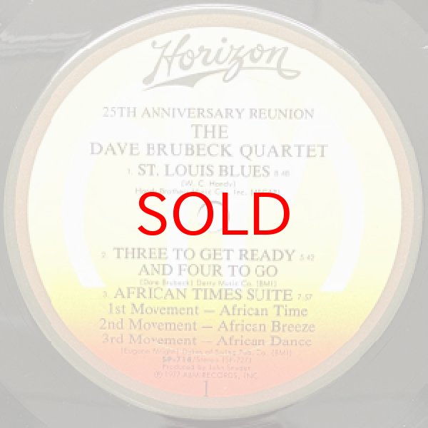 画像2: DAVE BRUBECK QUARTET -  25TH ANNIVERSARY REUNION (2)