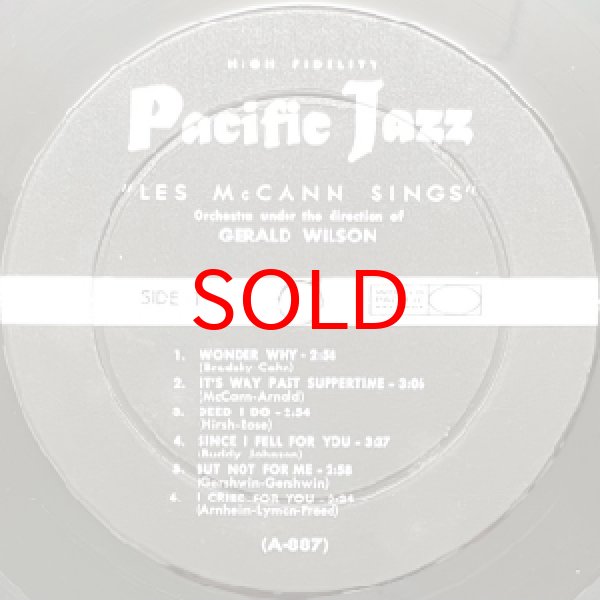 画像2: LES McCANN -  LES McCANN SINGS (2)