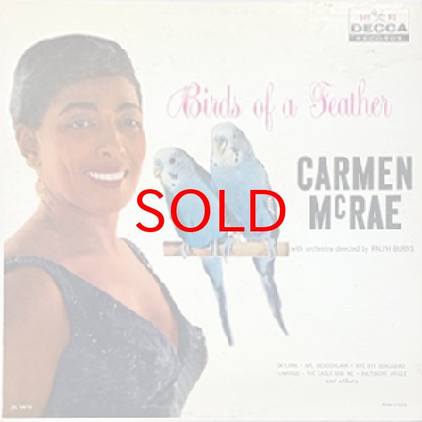 画像1: CARMEN McRAE -  BIRDS OF A FEATHER (1)