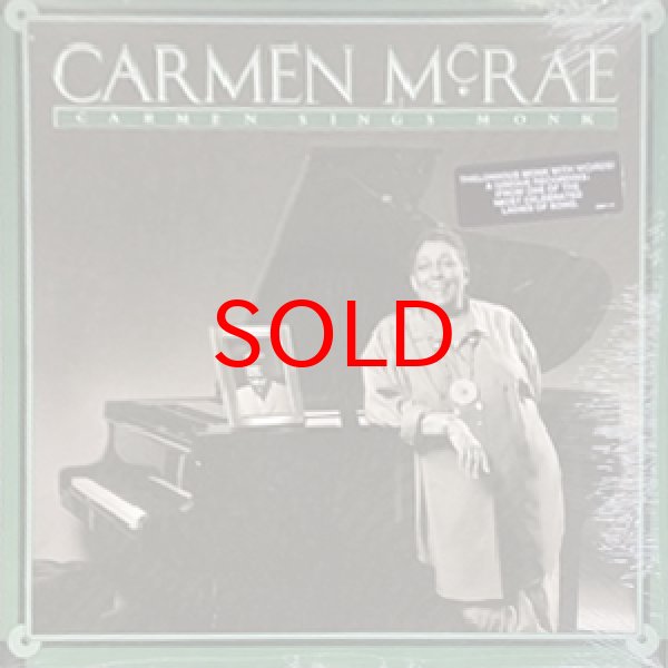 画像1: CARMEN McRAE -  CARMEN SINGS MONK (1)