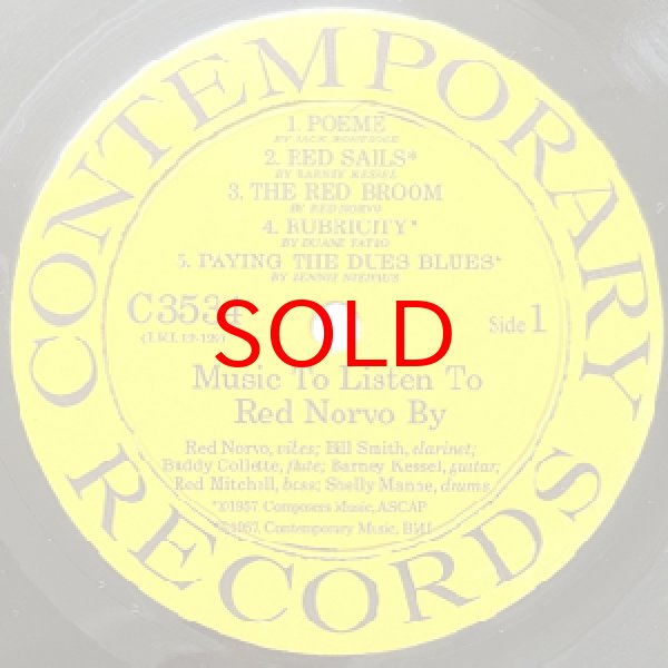 画像2: RED NORVO -  MUSIC TO LISTEN TO RED NORVO BY (2)