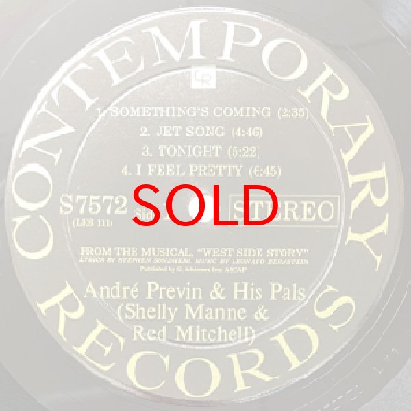 画像2: ANDRE PREVIN -  WEST SIDE STORY (2)