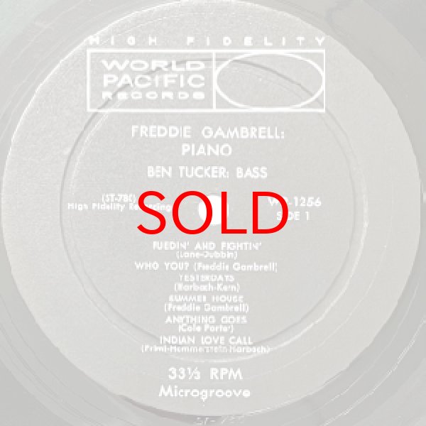 画像2: FREDDIE GAMBRELL -  FREDDIE GAMBRELL WITH BEN TUCKER (2)