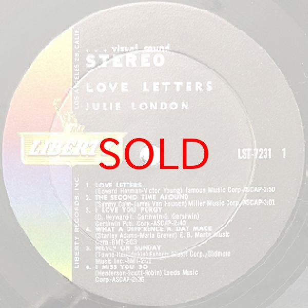 画像2: JULIE LONDON -  LOVE LETTERS (2)
