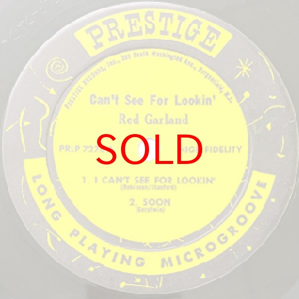 画像2: RED GARLAND -  CAN'T SEE FOR LOOKIN' (2)