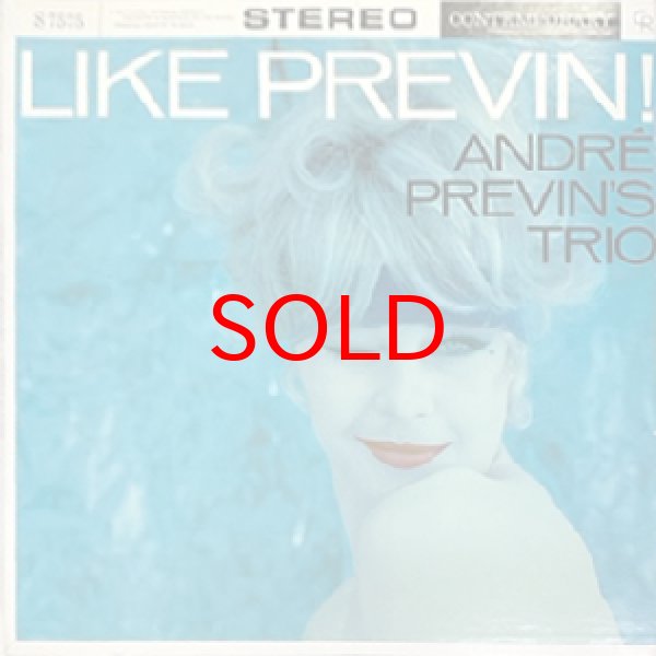 画像1: ANDRE PREVIN'S TRIO -  LIKE PREVIN ! (1)