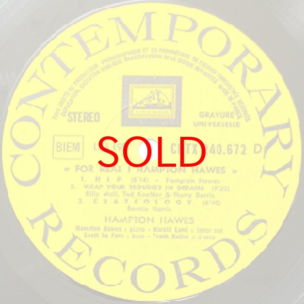 画像2: HAMPTON HAWES -  FOR REAL (2)