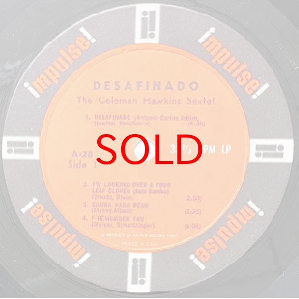 画像2: COLEMAN HAWKINS -  DESAFINADO (2)