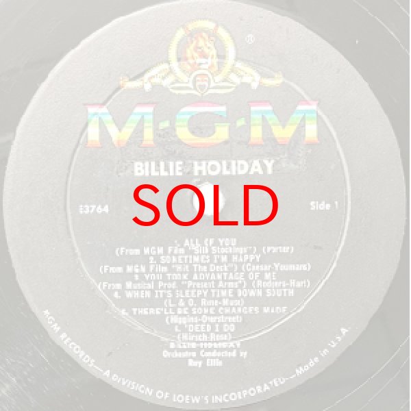 画像2: BILLIE HOLIDAY -  BILLIE HOLIDAY / RAY ELLIS AND HIS ORCHESTRA (2)