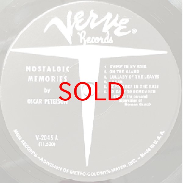 画像2: OSCAR PETERSON -  NOSTALGIC MEMORIES (2)
