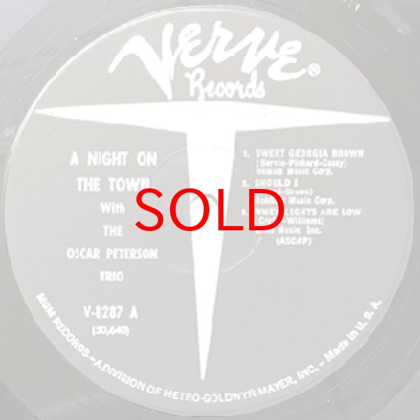 画像2: OSCAR PETERSON TRIO -  ON THE TOWN (2)