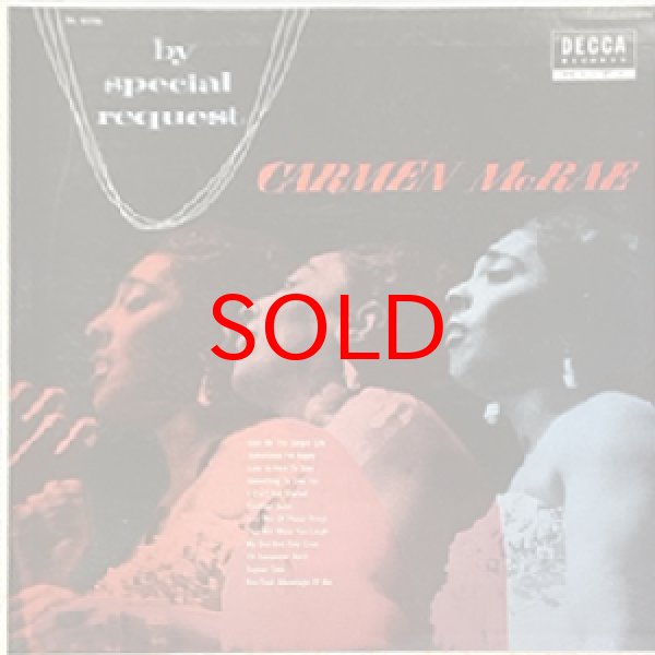 画像1: CARMEN McRAE -  BY SPECIAL REQUEST (1)