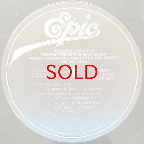 画像2: WEBSTER LEWIS -  ON THE TOWN (2)