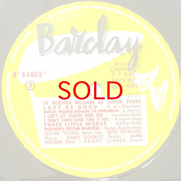 画像2: LESTER YOUNG -  LE DERNIER MESSAGE DE LESTER YOUNG (2)