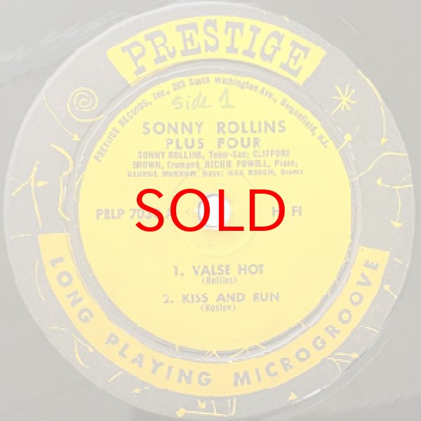 画像2: SONNY ROLLINS -  PLUS 4 (2)