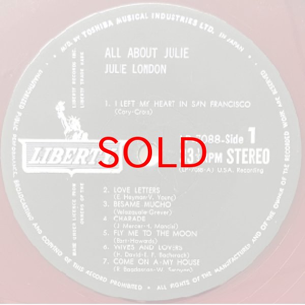 画像2: JULIE LONDON -  ALL ABOUT JULIE (2)