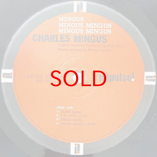 画像2: CHARLES MINGUS -  MINGUS,MINGUS,MINGUS,MINGUS,MINGUS (2)