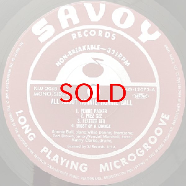 画像2: RONNIE BALL -  ALL ABOUT RONNIE (2)