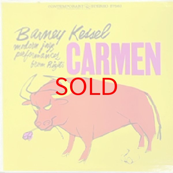 画像1: BARNEY KESSEL -  BARNEY KESSEL PLAYS CARMEN (1)