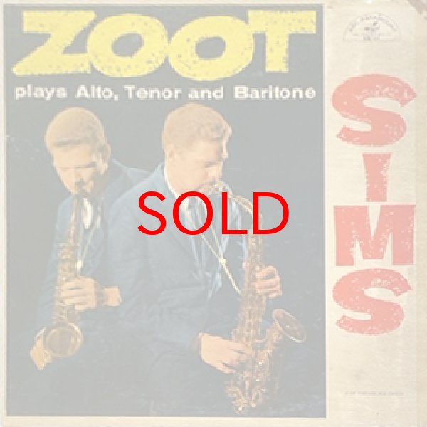 画像1: ZOOT SIMS -  PLAYS ALTO,TENOR AND BARITONE (1)