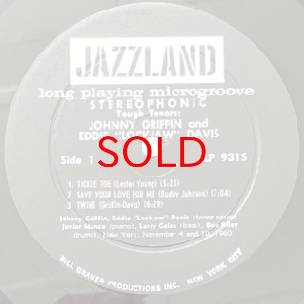画像2: JOHNNY GRIFFIN AND EDDIE “ LOCKJAW ” DAVIS QUINTET -  TOUGH TENORS (2)
