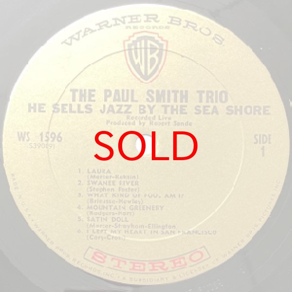 画像2: PAUL SMITH TRIO -  HE SELLS JAZZ BY THE SEA SHORE (2)