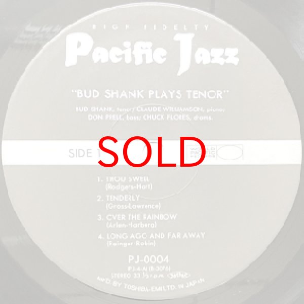 画像2: BUD SHANK -  BUD SHANK PLAYS TENOR (2)