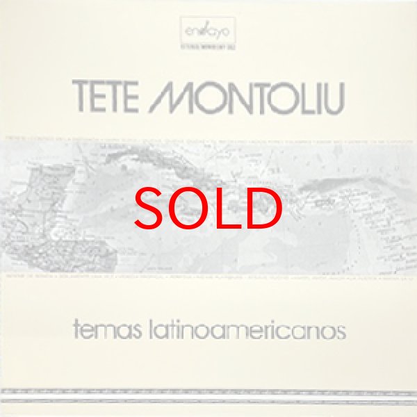 画像1: TETE MONTOLIU -  TEMAS LATINO AMERICANOS (1)