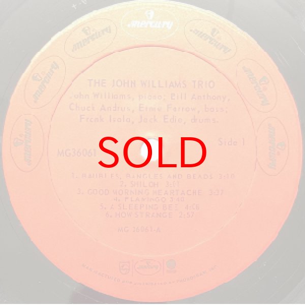 画像2: JOHN WILLIAMS TRIO -  S / T (2)