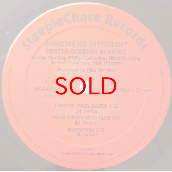 画像2: DEXTER GORDON QUARTET -  SOMETHING DIFFERENT (2)