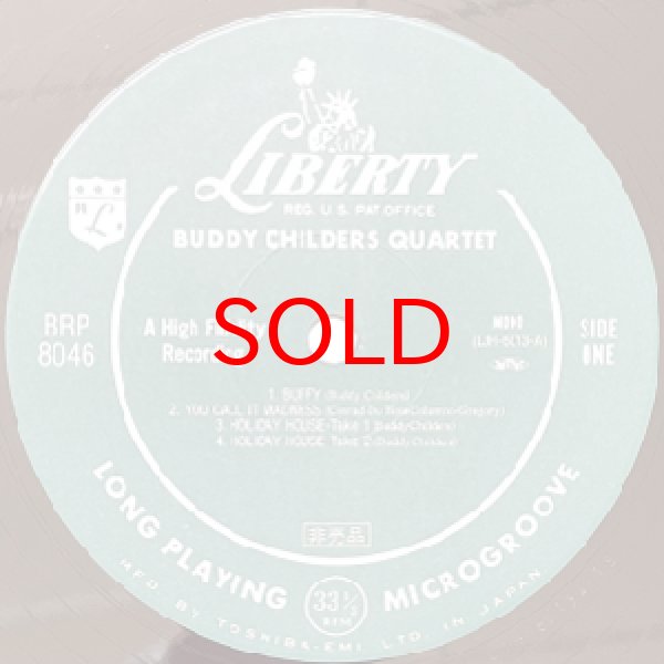 画像2: BUDDY CHILDERS QUARTET -  S / T (2)