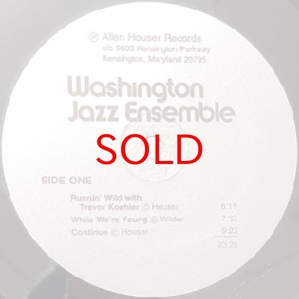 画像2: ALLEN HOUSER -  WASHINGTON JAZZ ENSEMBLE (2)