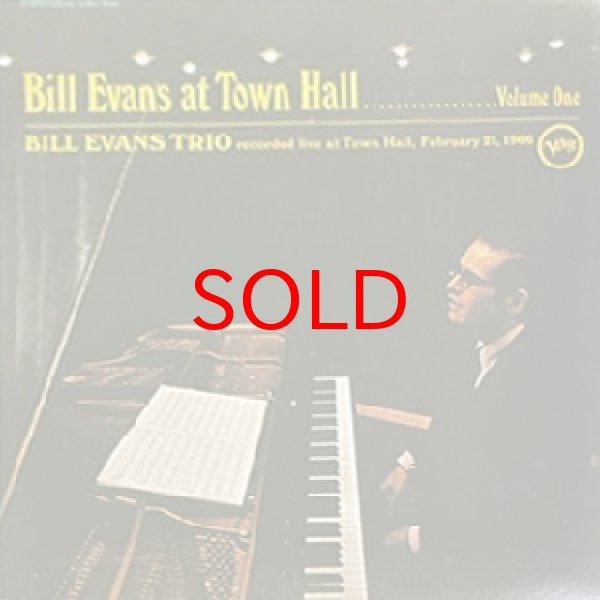 画像1: BILL EVANS TRIO -  BILL EVANS AT TOWN HALL VOL.1 (1)