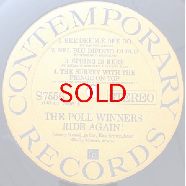 画像2: BARNEY KESSEL -  THE POLL WINNERS RIDE AGAIN ! (2)