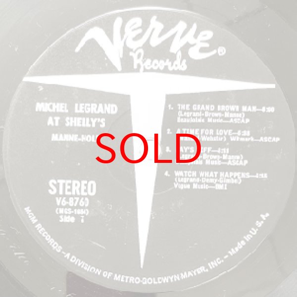 画像2: MICHEL LEGRAND  -  AT SHELLY'S MANNE HOLE (2)
