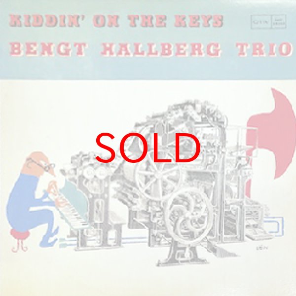 画像1: BENGT HALLBERG TRIO -  KIDDIN' ON THE KEYS (1)