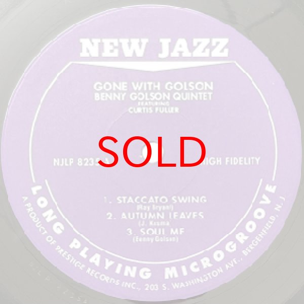 画像2: BENNY GOLSON -  GONE WITH GOLSON (2)