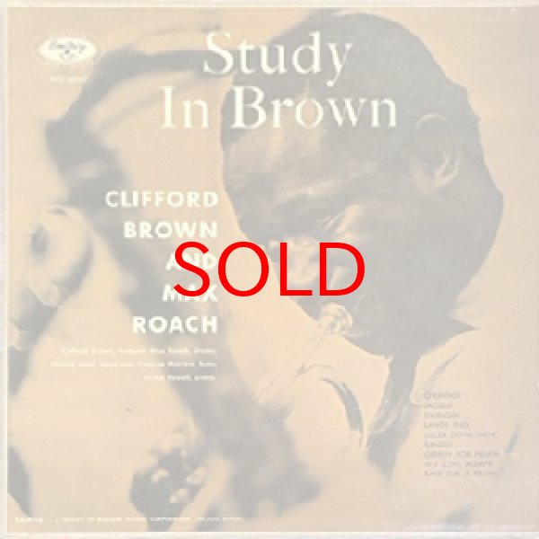 画像1: CLIFFORD BROWN -  STUDY IN BROWN (1)