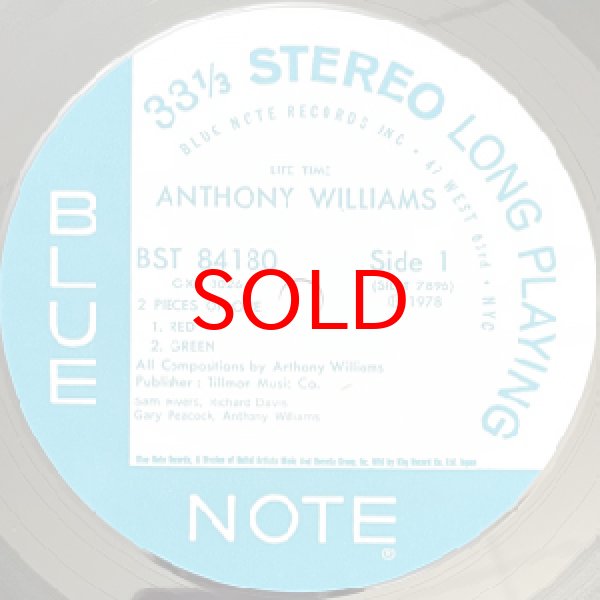 画像2: ANTHONY WILLIAMS -  LIFE TIME (2)