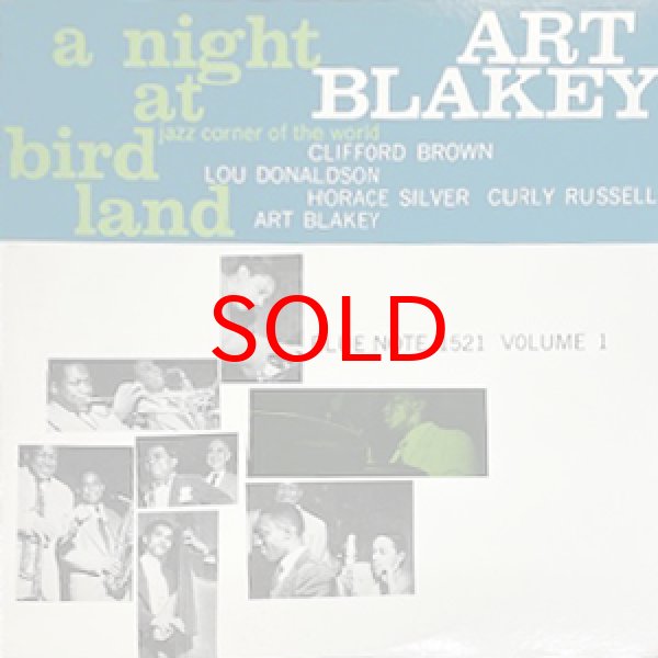 画像1: ART BLAKEY QUNITET -  A NIGHT AT BIRDLAND VOL.1 (1)