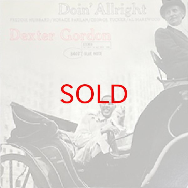 画像1: DEXTER GORDON -  DOIN' ALLRIGHT (1)