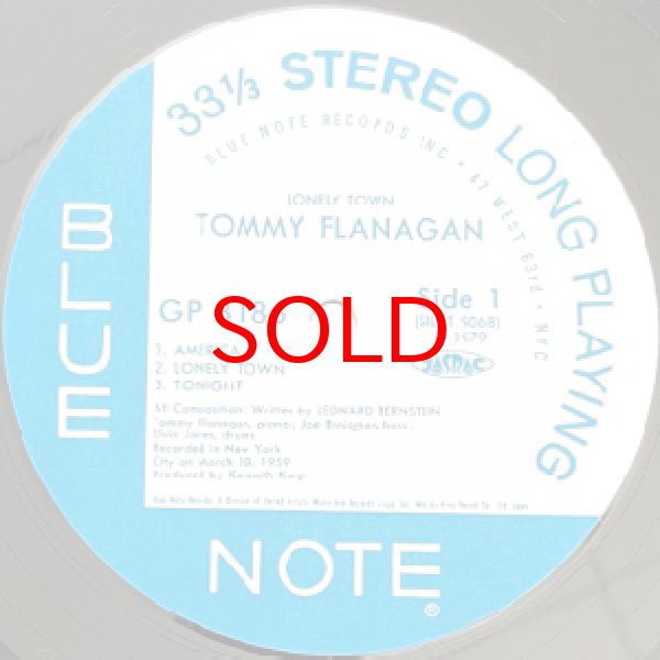 画像2: TOMMY FLANAGAN -  LONLEY TOWN (2)