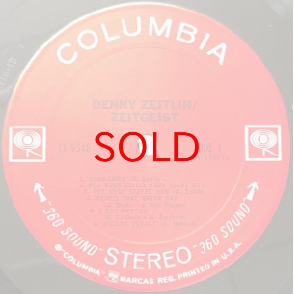 画像2: DENNY ZEITLIN -  ZEITGEIST (2)