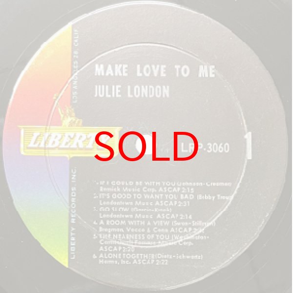 画像2: JULIE LONDON -  MAKE LOVE TO ME (2)