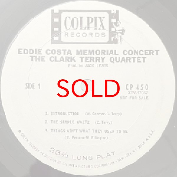 画像2: CLARK TERRY QUARTET / COLEMAN HAWKINS SEXTET -  EDDIE COSTA MEMORIAL CONCERT (2)