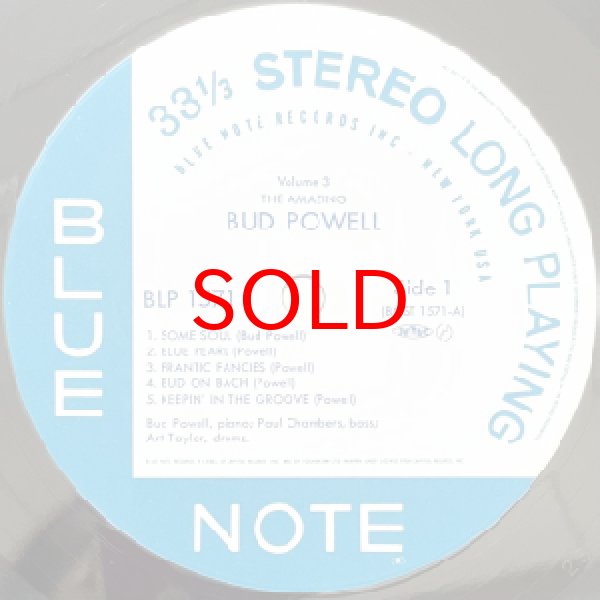 画像2: BUD POWELL -  THE AMAZING BUD POWELL VOL.3 (2)