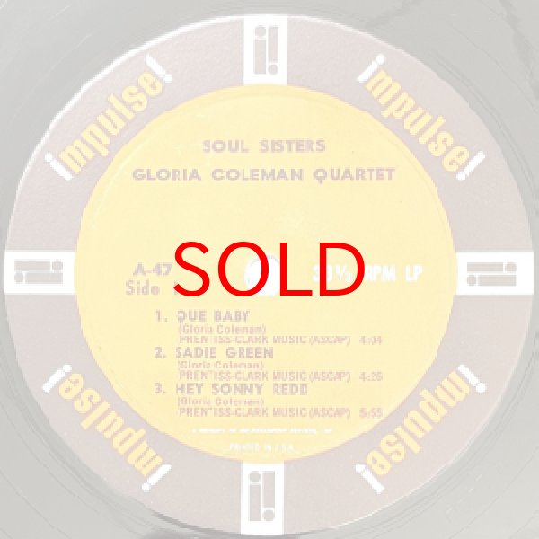 画像2: GLORIA COLEMAN -  SOUL SISTERS (2)