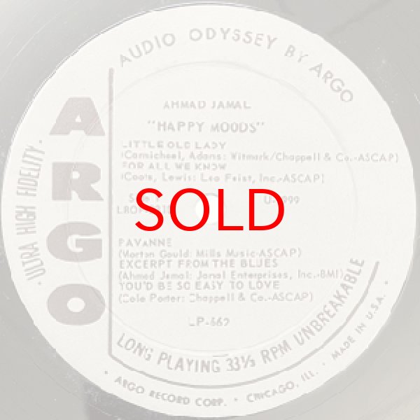 画像2: AHMAD JAMAL -  HAPPY MOODS (2)