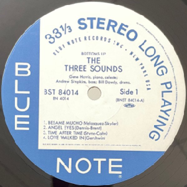 画像2: THE THREE SOUNDS -  BOTTOMS UP (2)
